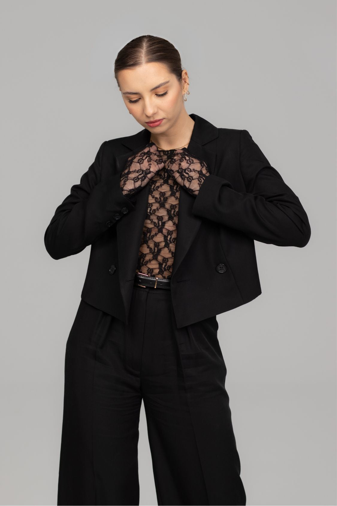 Spodnie damskie długie z wiskozy i lyocellu